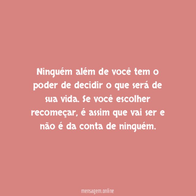 Ninguém mais