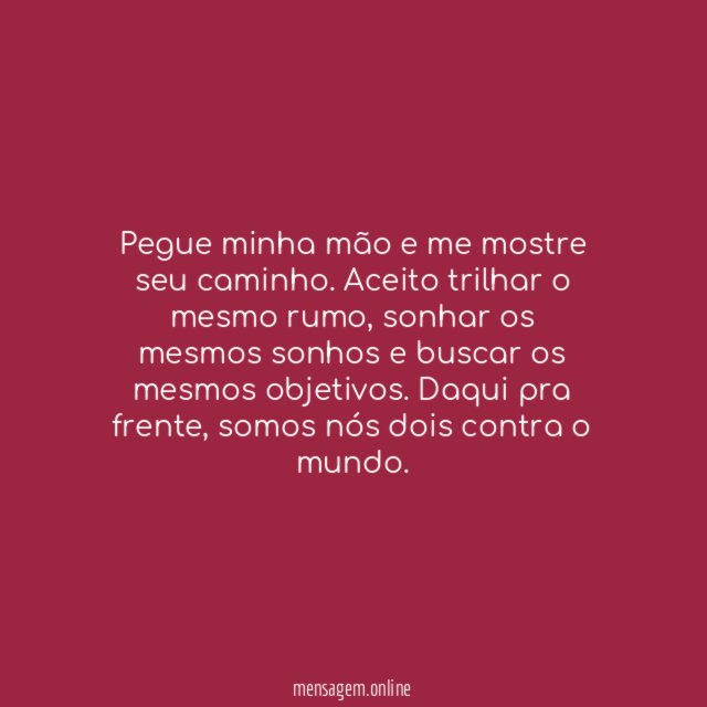 Me leva com você
