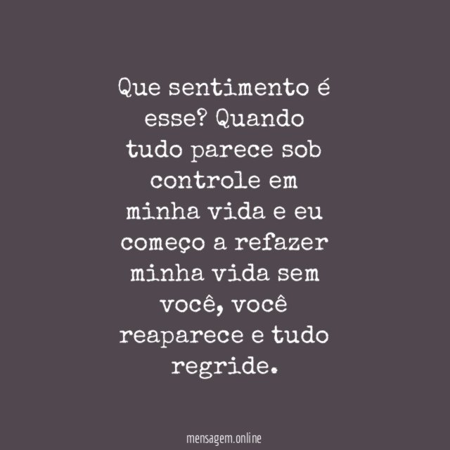 Difícil sentimento