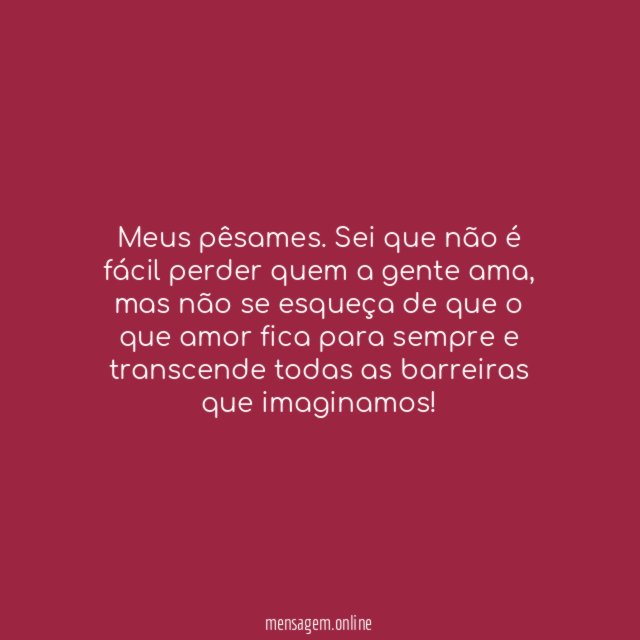 O amor fica
