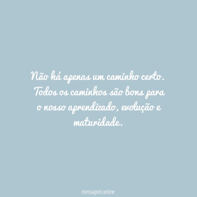 Caminhos da vida