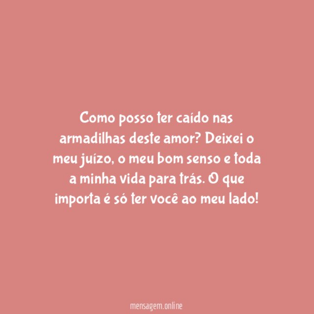 Perdi o juízo