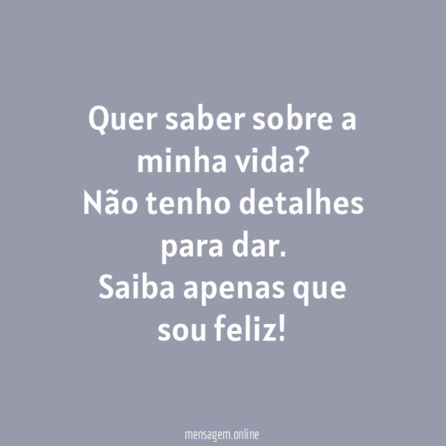 Sem detalhes!