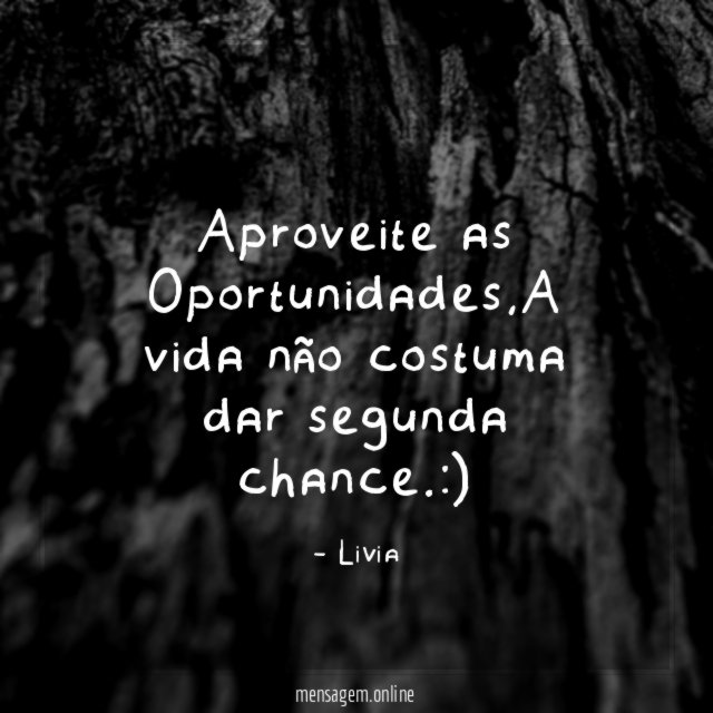 Aproveite as Oportunidades