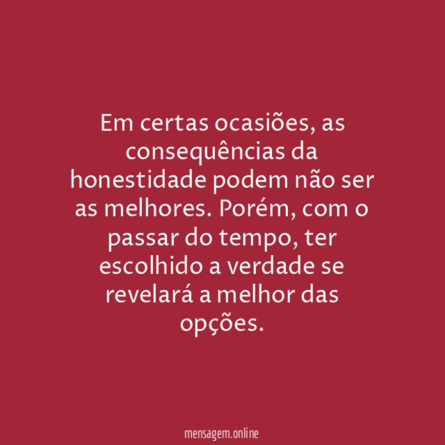 Consequências