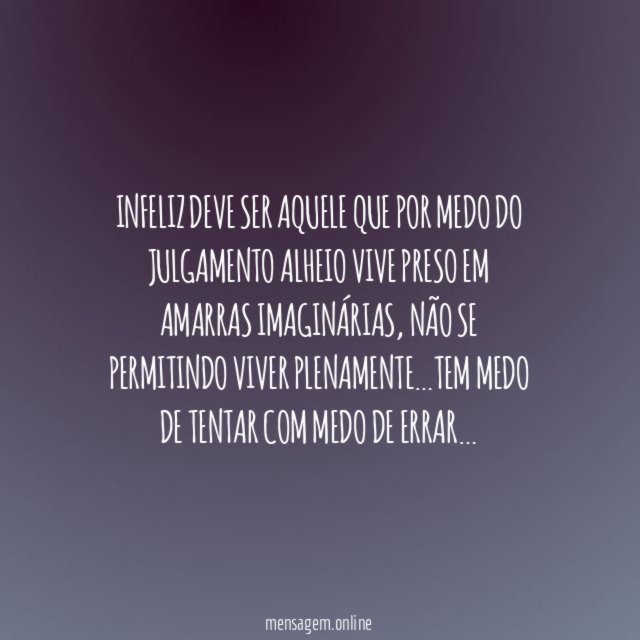 Sem medo de errar