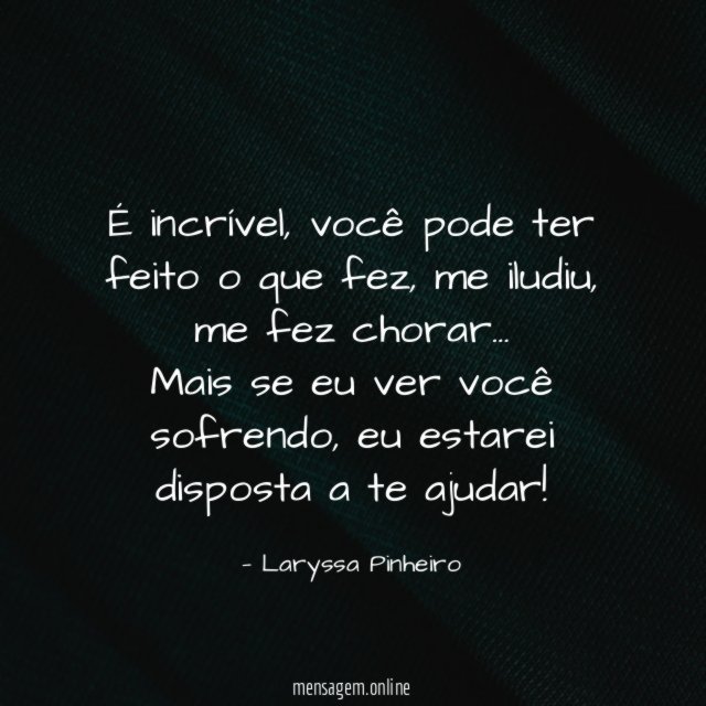 É incrível
