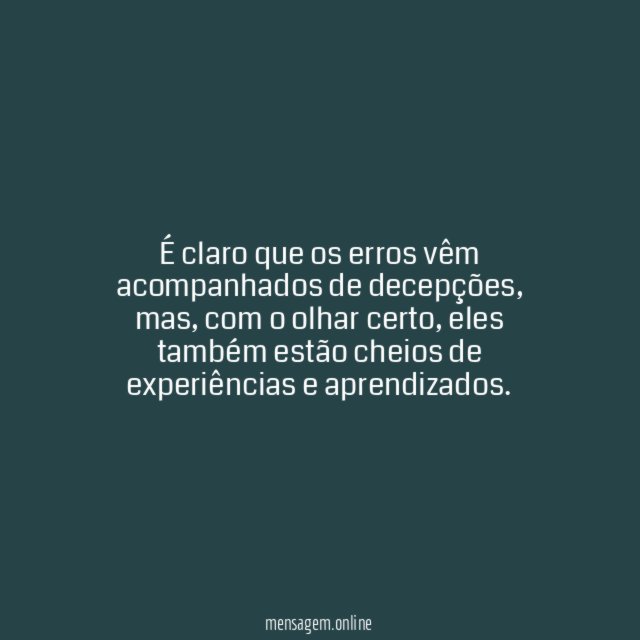 Com o olhar certo
