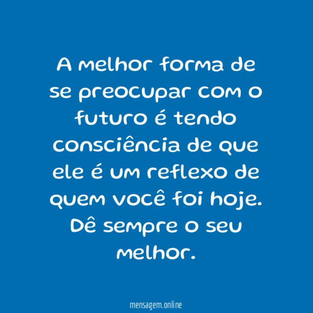 Melhor maneira