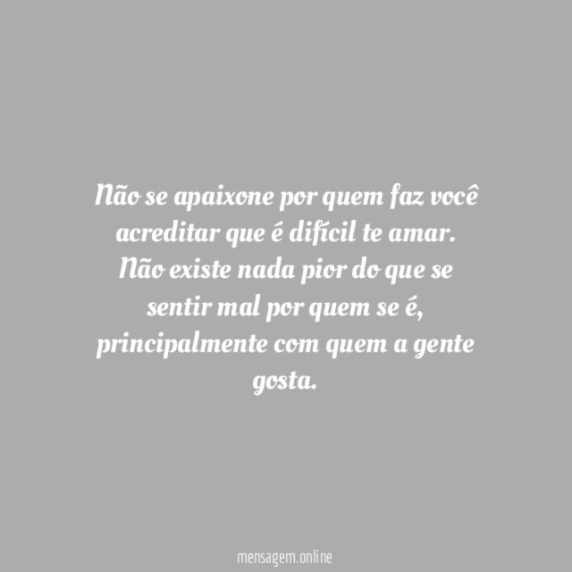 Quem não te merece
