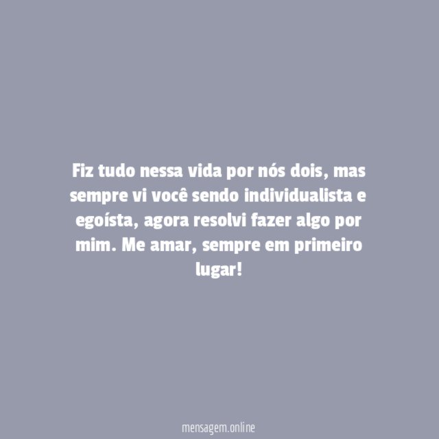 Por mim