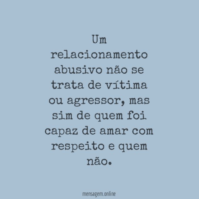 Amar com respeito