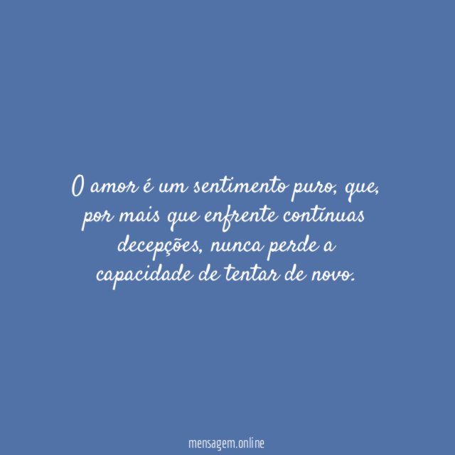 Tentar de novo