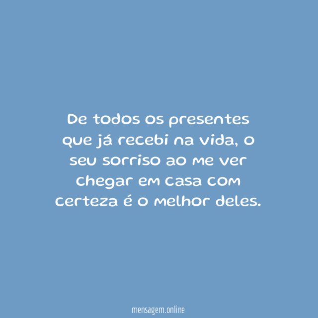 De todos os presentes