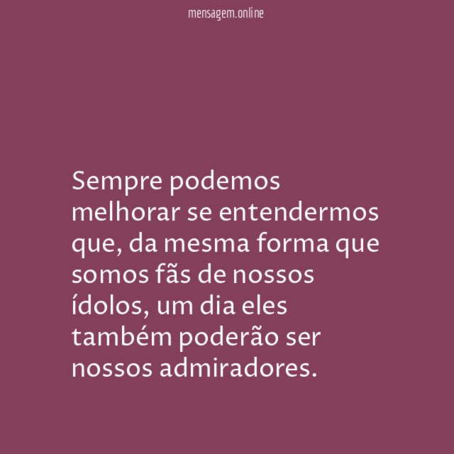 Ídolos admiradores