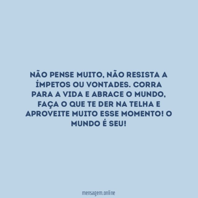 Corra para a vida
