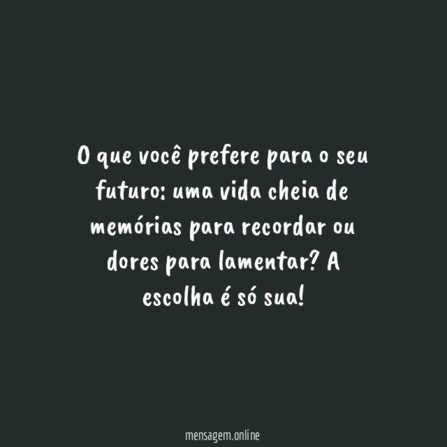 O que prefere?