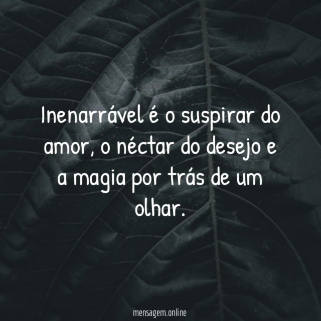 Sentimento inenarrável