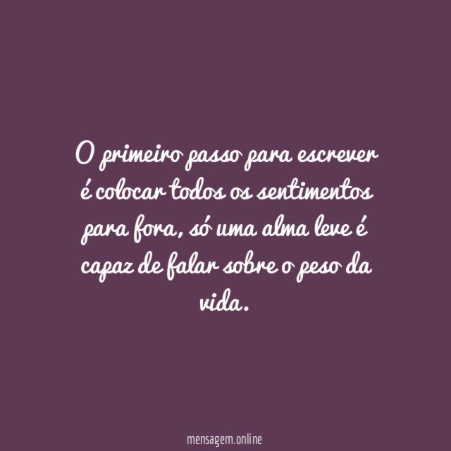 Sentimentos soltos
