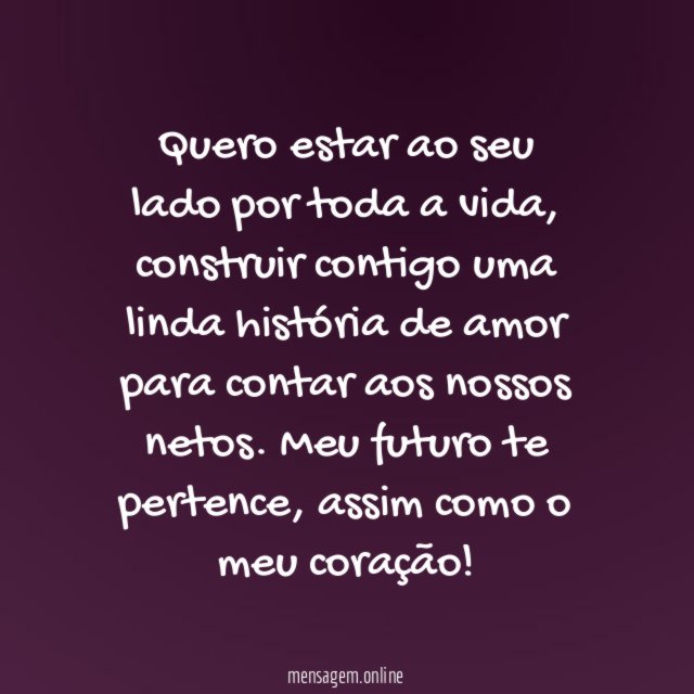 Meu futuro te pertence