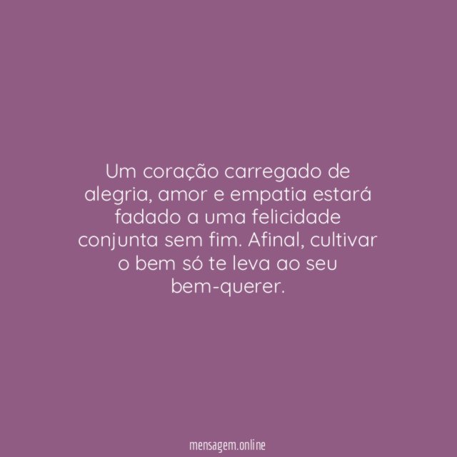 Coração carregado