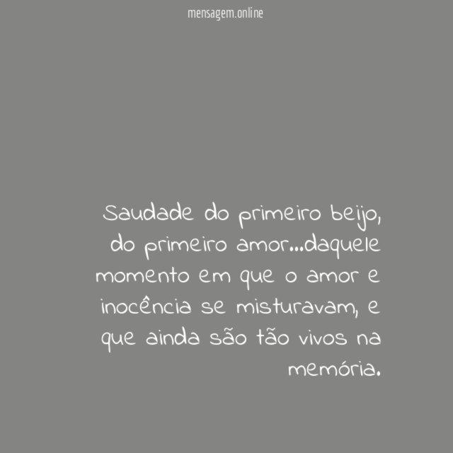 Primeiro beijo