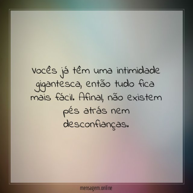 Intimidade