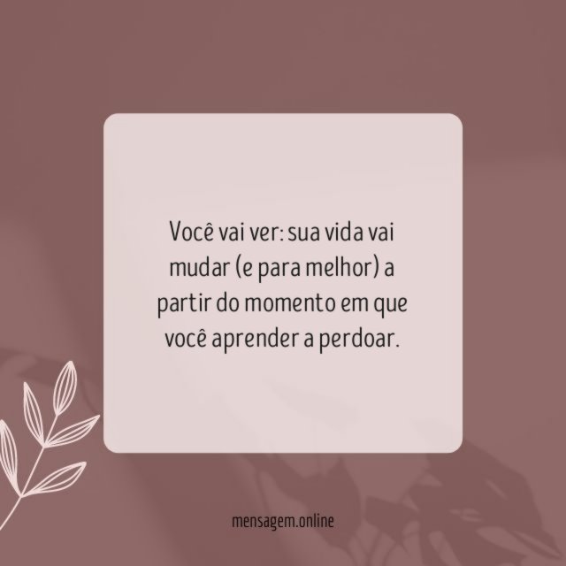 Aprenda a perdoar