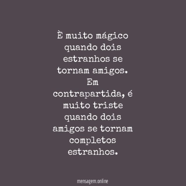 Mudanças