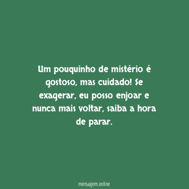 Só um pouco