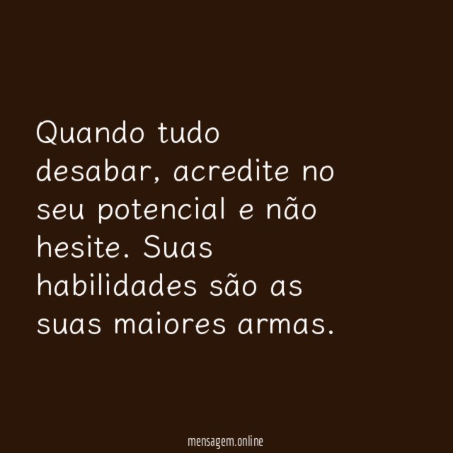 Seu potencial