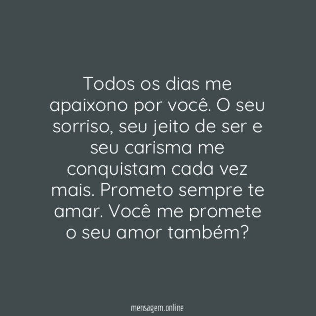 Tudo o que quero é o seu amor