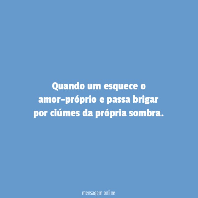 Ciúmes exacerbado
