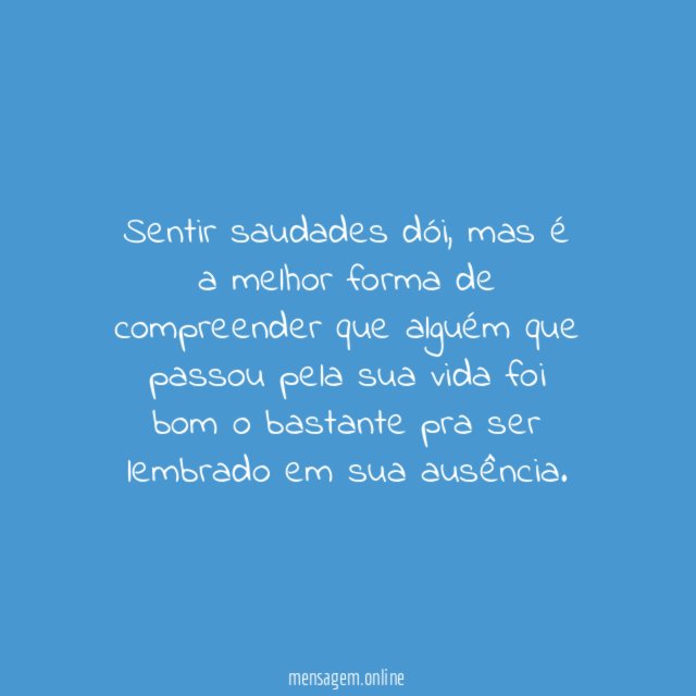Alguém que foi bom o bastante