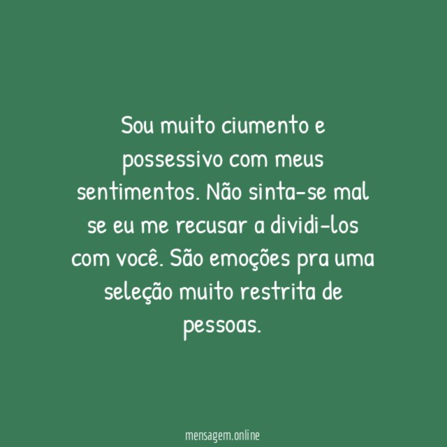 Só eu entendo