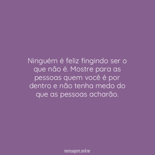 A felicidade