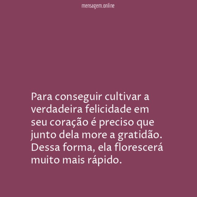 Felicidade