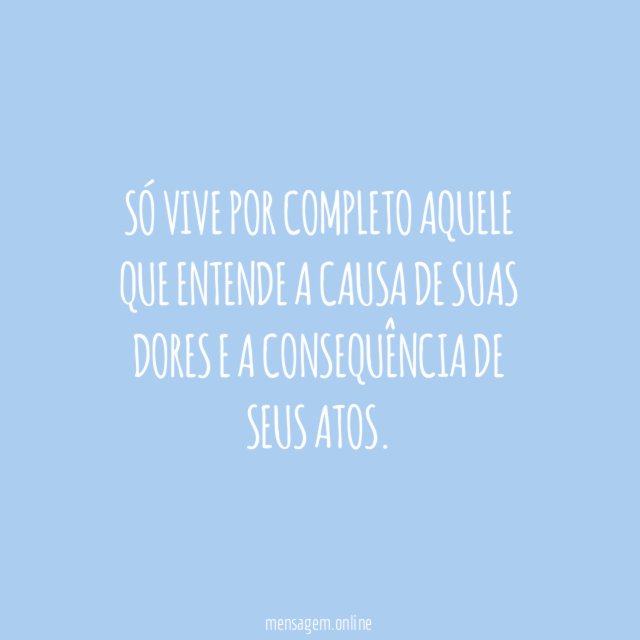 Vivendo por completo
