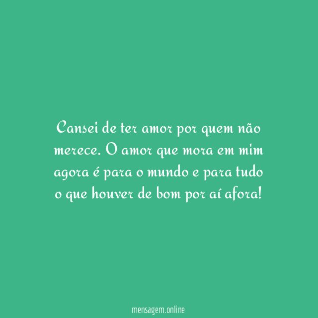 Para o mundo