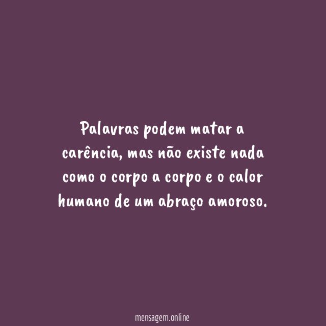 Abraço amoroso