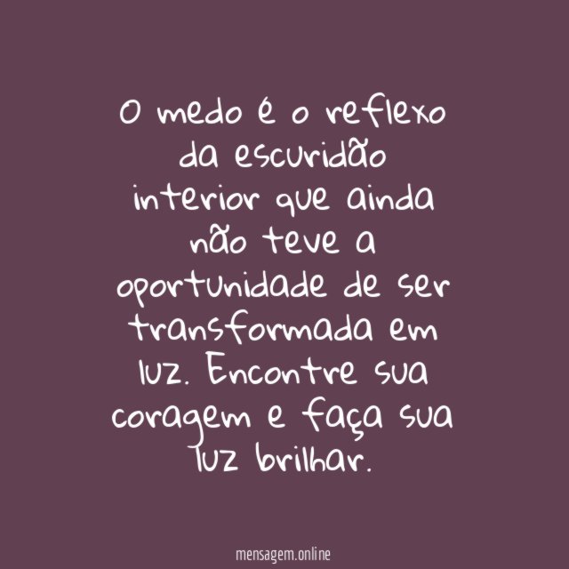 O que é o medo