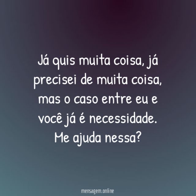 Necessidade