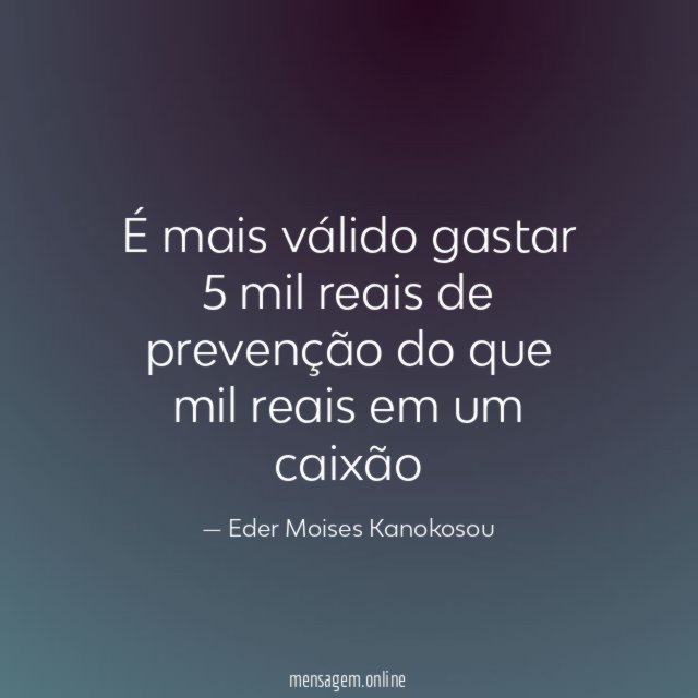 É mais válido gastar 5 mil reais de