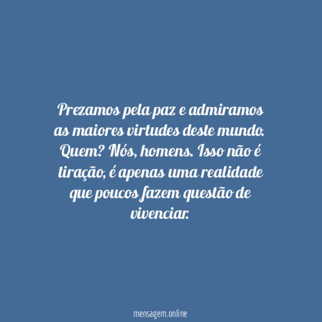 Queremos sempre o melhor