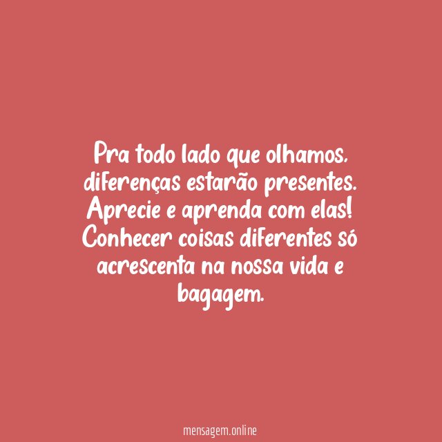 Tudo acrescenta!