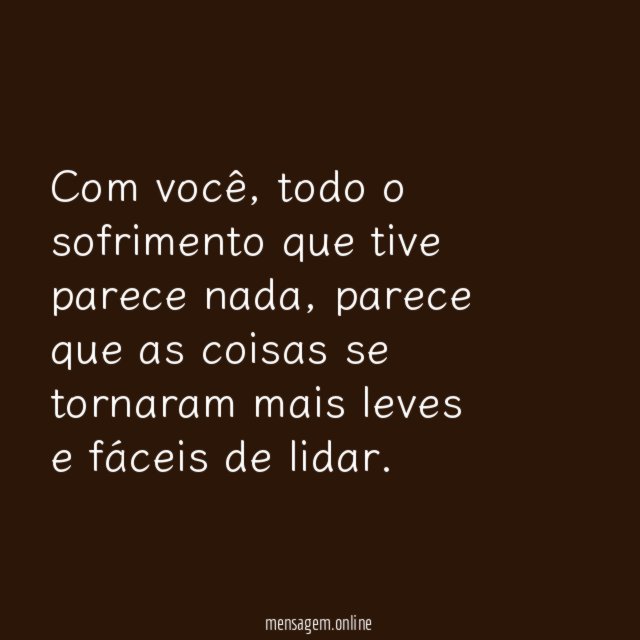 Leveza ao seu lado