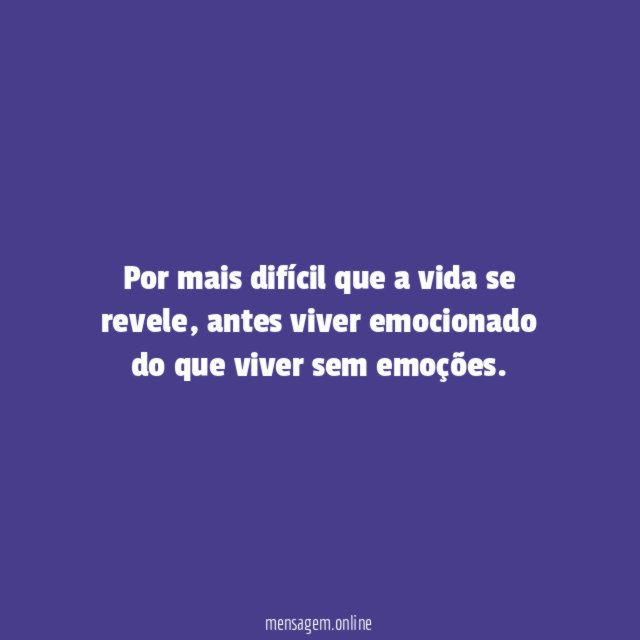 Viver emocionado