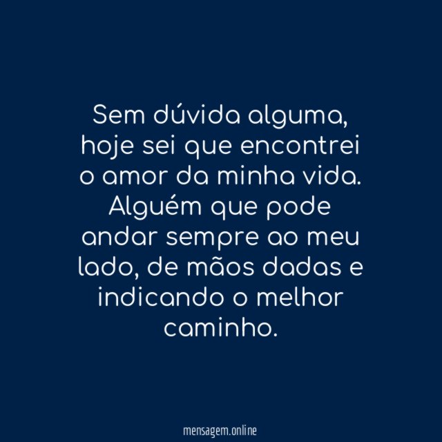 Não resta dúvidas