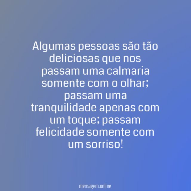 Pessoas deliciosas