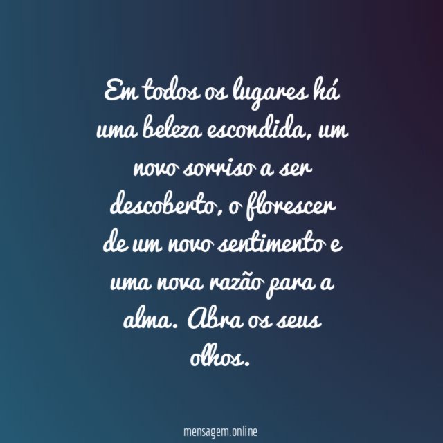 Beleza escondida